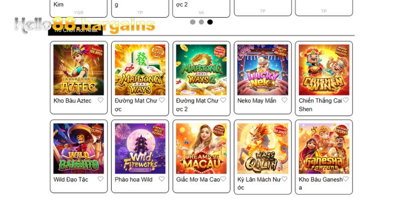 Quay hũ Hello88: Game nổ hũ siêu khủng xanh chín 2025 5 Slot game mang đến tài lộc tại sảnh TP