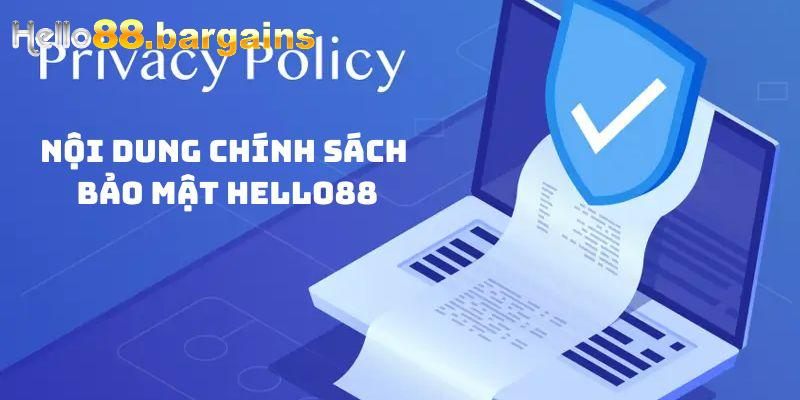 Chính sách bảo mật Hello88: Điều khoản bảo mật mới 2025 2 Tìm hiểu chính sách bảo mật tại Hello88
